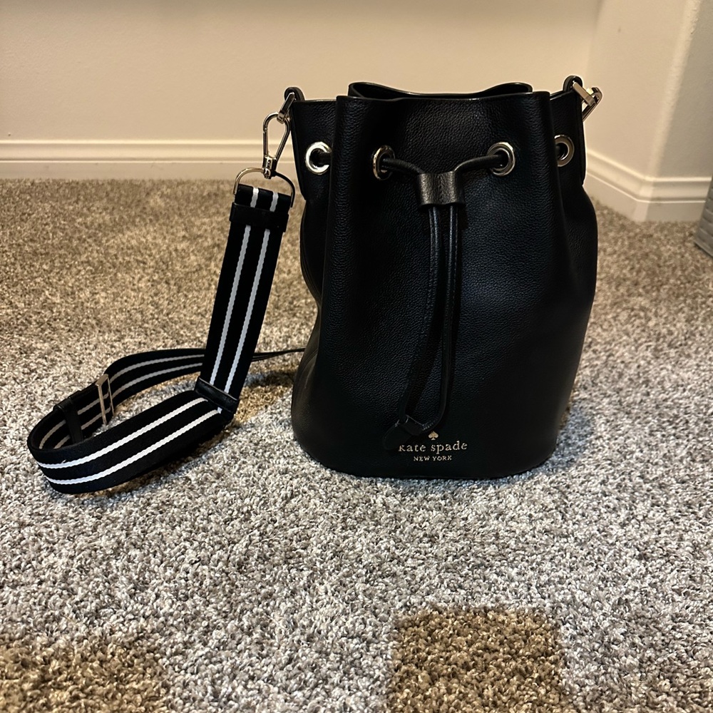 Kate Spade leather bucket bag